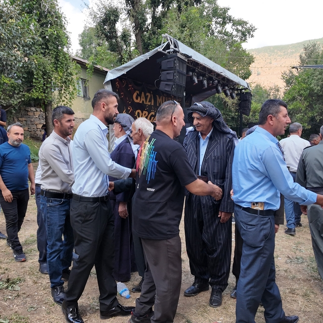 Şırnak'ta aşiret düğününde birlik ve beraberlik mesajı