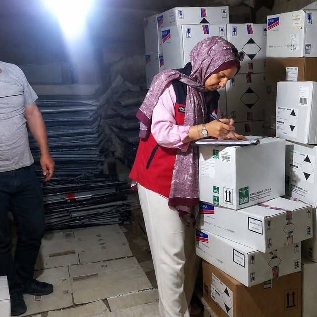 İscehisar'da zirai ilaç bayilerine denetim