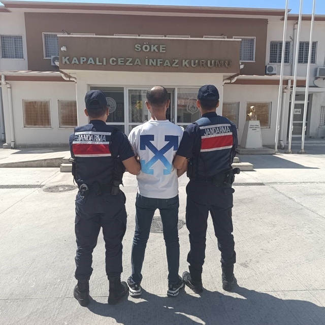 Kuşadası'nda 11 yıl 4 ay hapis cezası bulunan hükümlü yakalandı
