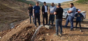 Kaymakam Demirer, köylerde yürütülen çalışmaları inceledi