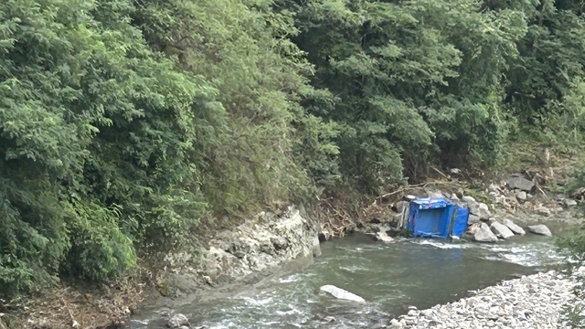 Ordu'da patpat dereye uçtu: 1 ölü, 1 yaralı