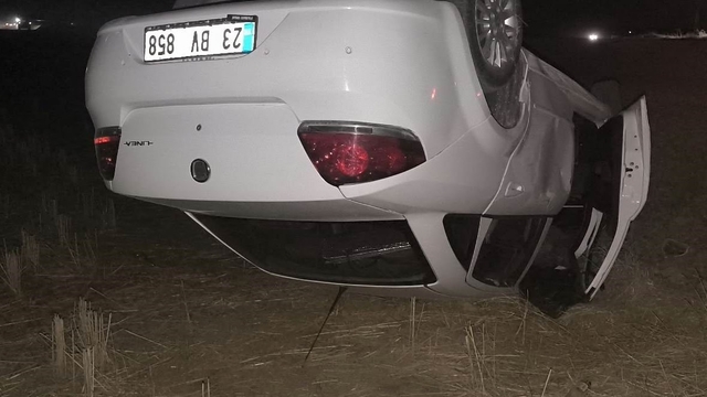 Diyarbakır'da otomobil takla attı: 1 yaralı