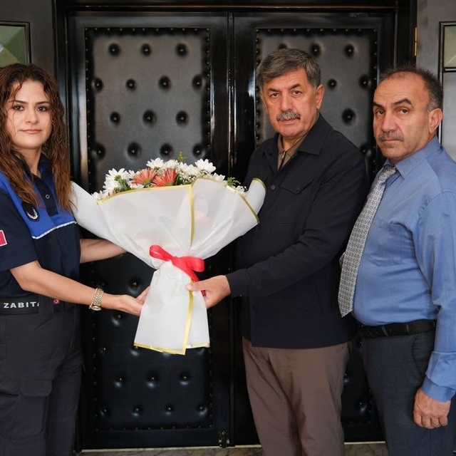 Başkan Aksun, zabıta personeliyle bir araya geldi