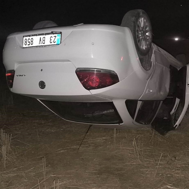 Diyarbakır'da otomobil takla attı: 1 yaralı