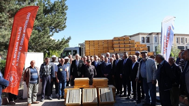 Nevşehir'de 400 arı kovanı dağıtılacak