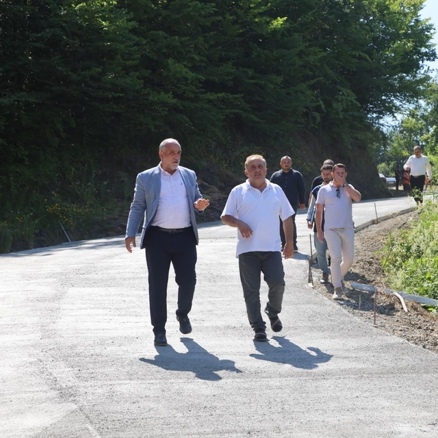 Canik Belediyesi'nden kırsala 150 milyonluk ulaşım yatırımı