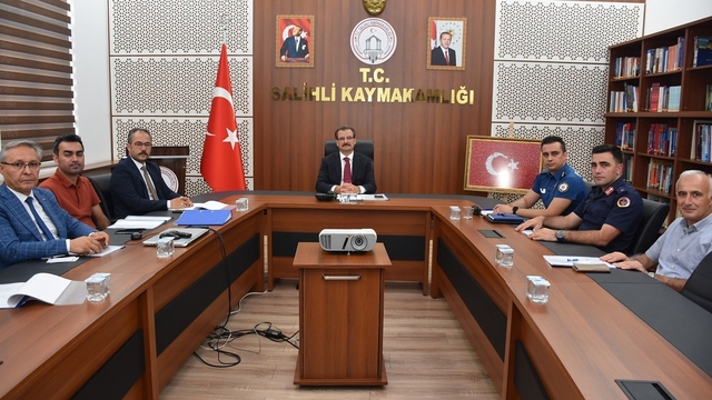 Salihli'de KPSS öncesi güvenlik zirvesi