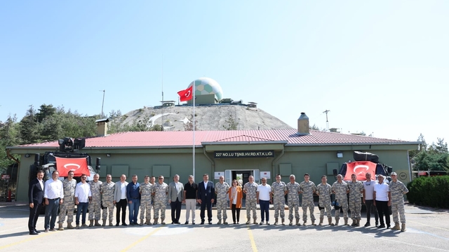 Şahin, Gaziantep Hava Radar Komutanlığı'nı ziyaret etti
