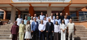 Karabük'te 3. Bölge Eğitim Kurumu Müdürleri Toplantısı gerçekleştirildi
