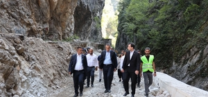 Vali Çağatay, Yenice ilçesinde incelemelerde bulundu