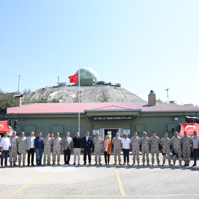 Şahin, Gaziantep Hava Radar Komutanlığı'nı ziyaret etti