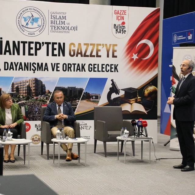 Gaziantep'ten Gazze'ye bilim, dayanışma ve ortak gelecek programı düzenlend...