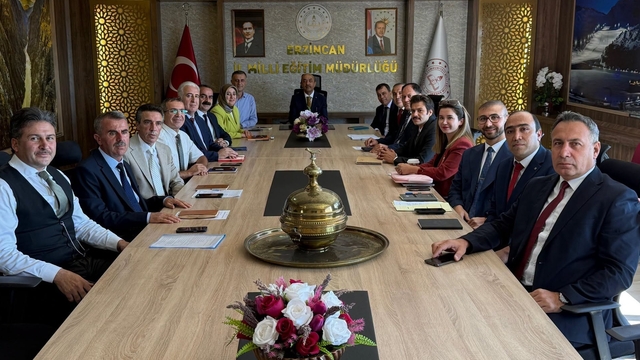 Erzincan'da İlçe Milli Eğitim Müdürleri Kurulu toplantısı yapıldı