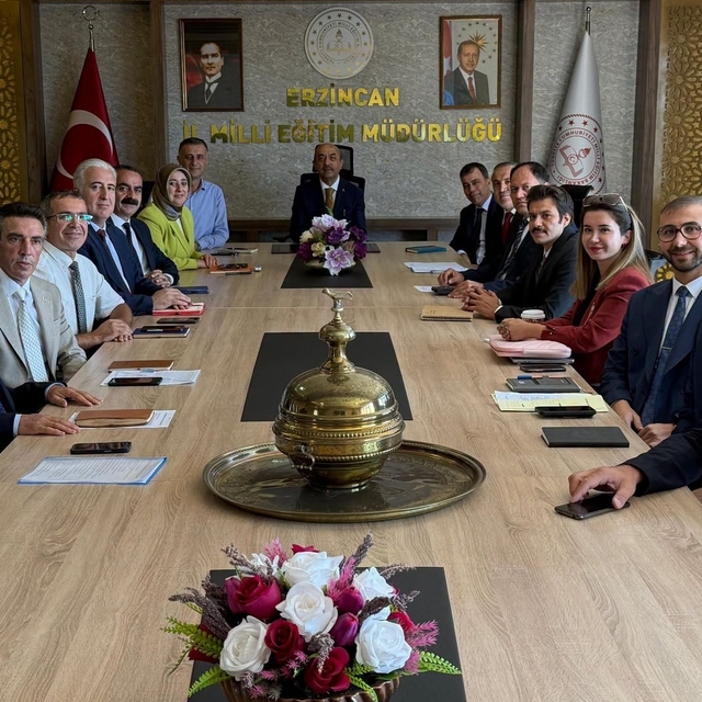 Erzincan'da İlçe Milli Eğitim Müdürleri Kurulu toplantısı yapıldı