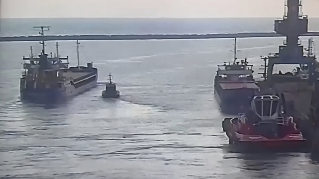 Tuğberk İmamoğlu gemisinin İskenderun'dan ayrıldığı anların görüntüsü ortaya çıktı