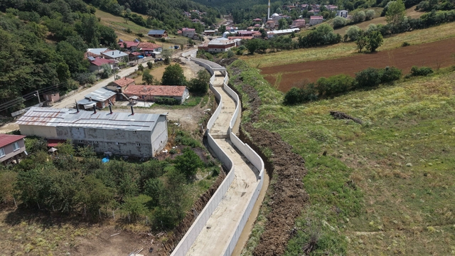Ambar Deresi havzasında taşkın önleme çalışması