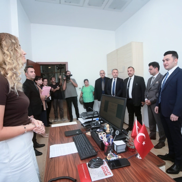 Başsavcı Emre," Yargı hizmetlerinin hızlı, etkin ve erişilebilir şekilde su...