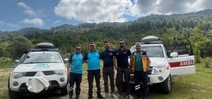 Zonguldak UMKE Transanatolia Rallisi'nde sağlık güvencesi oldu