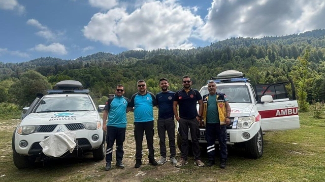Zonguldak UMKE Transanatolia Rallisi'nde sağlık güvencesi oldu