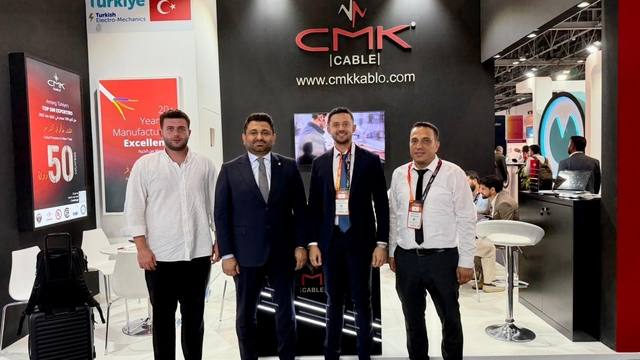 Denizli'de üretilen kablolar Dubai pazarında