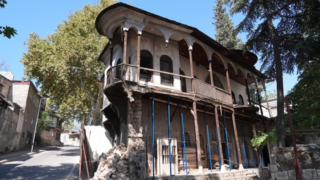 Kahramanmaraş'ta Tarihi Çiftaslan Konağı'nın restorasyonuna başladı