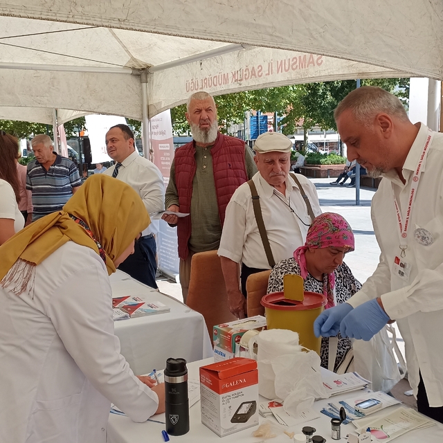 Havza'da Halk Sağlığı Haftası etkinliği
