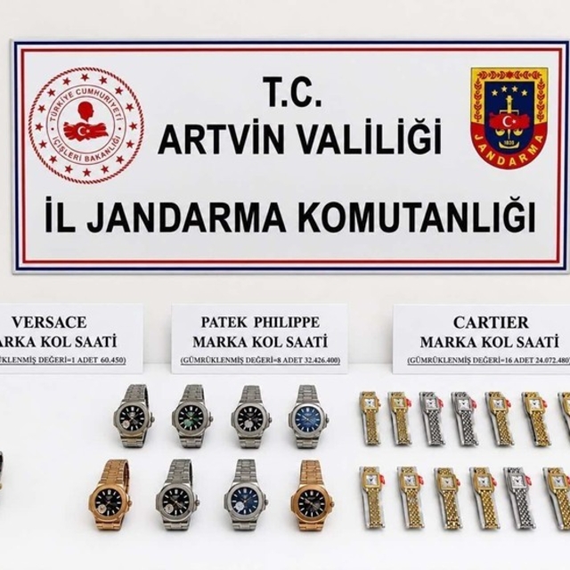 Artvin'de kaçakçılık operasyonları: 25 şüpheli yakalandı