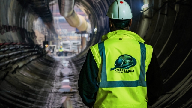 Körfezray'da tünel kazılarında 8 bin 278 metre aşıldı