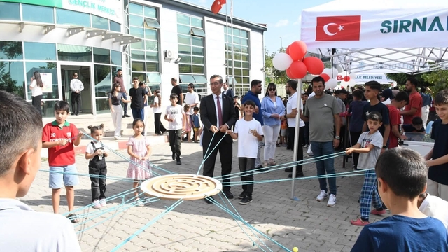 Şırnak'ta gençlerin yaz sonu heyecanı