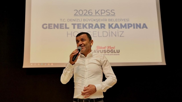 Denizli Büyükşehir'den KPSS adaylarına özel kamp
Başkan Çavuşoğlu; "Emeklerinizin karşılığını aldığınız bir süreç diliyorum"