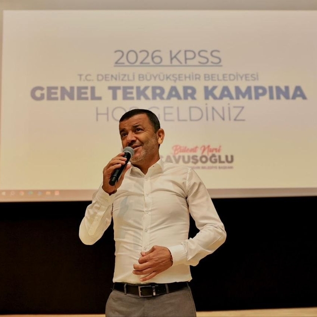 Denizli Büyükşehir'den KPSS adaylarına özel kamp
Başkan Çavuşoğlu; "Emekler...