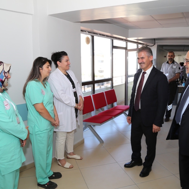 Erzurum İl Sağlık Müdürü Meral saha çalışmalarına yoğunlaştı