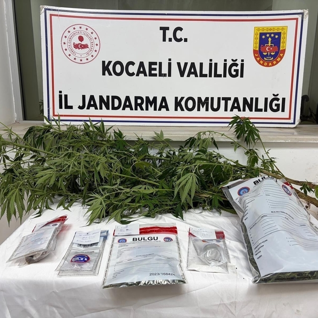 Kocaeli'de 1 kilo esrar ele geçirildi