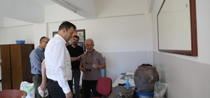 Vali Akmeşe Kınık Höyük Kazı Alanını inceledi