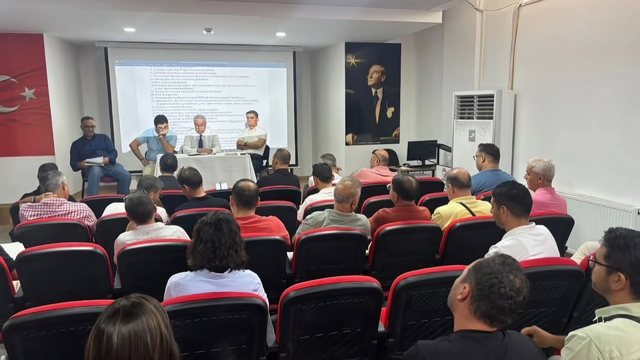 Köşk'te okul müdürleri yeni eğitim yılı için toplandı