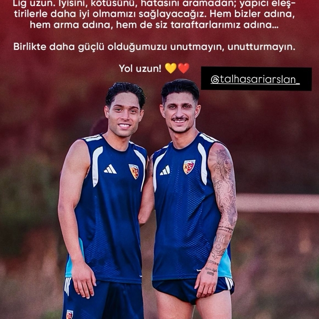 Kayserispor'un tecrübeli kanat oyuncusu Benhur: Kötü gitmemizi isteyenlere...