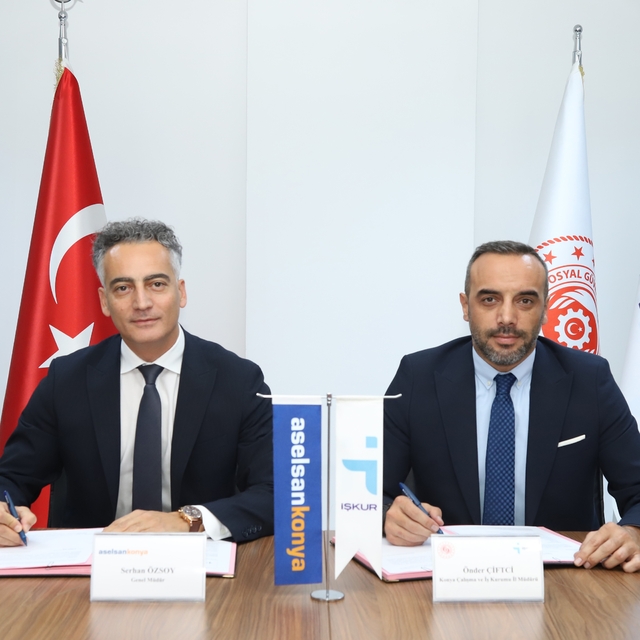Aselsan Konya ve İŞKUR'dan nitelikli insan kaynağı için iş birliği