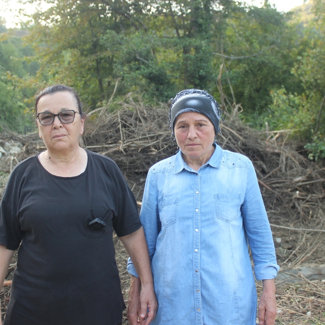 Türkeli'deki dere taşkınında iki kişi ölümden döndü: "Öleceğiz sandık"