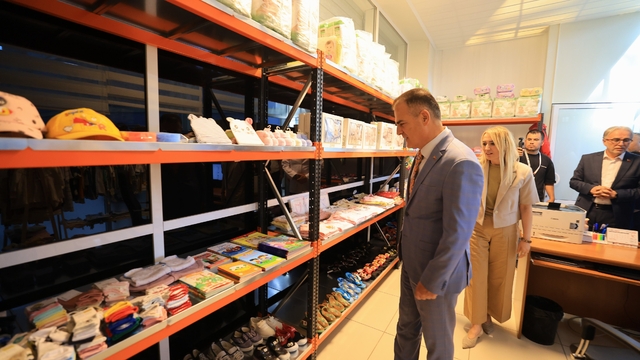 MEAH'ta 'Minik eller mağazası' hizmete açıldı