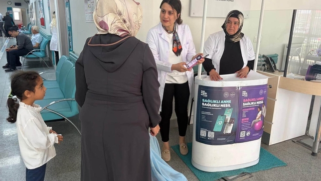 Bayburt'ta anne adaylarına sağlıklı gebelik bilgilendirmesi
