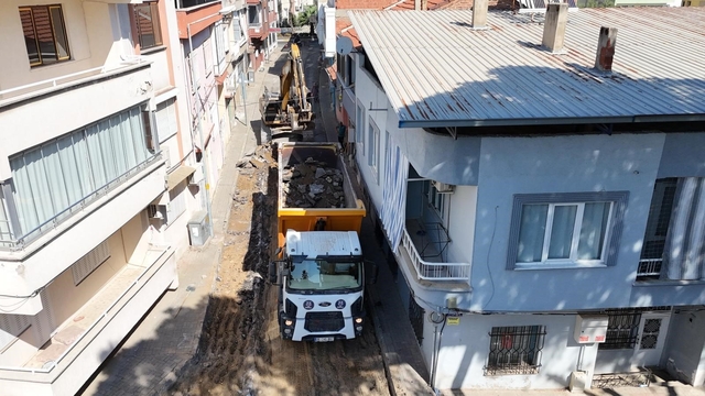 Nazilli'de 25 noktada yol çalışması