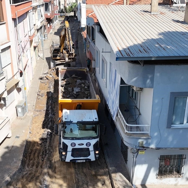 Nazilli'de 25 noktada yol çalışması