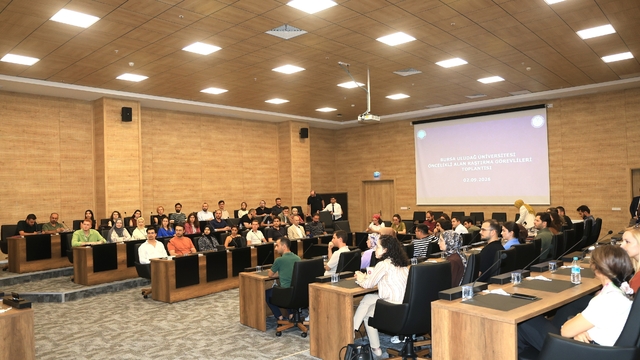 BUÜ'de genç araştırmacılarla "Öncelikli Alan" buluşması