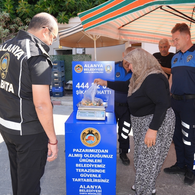 Alanya'da 'güven terazisi' uygulaması başlatıldı
Pazar yerlerindeki kontrol...