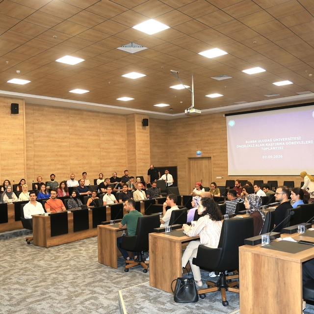 BUÜ'de genç araştırmacılarla "Öncelikli Alan" buluşması