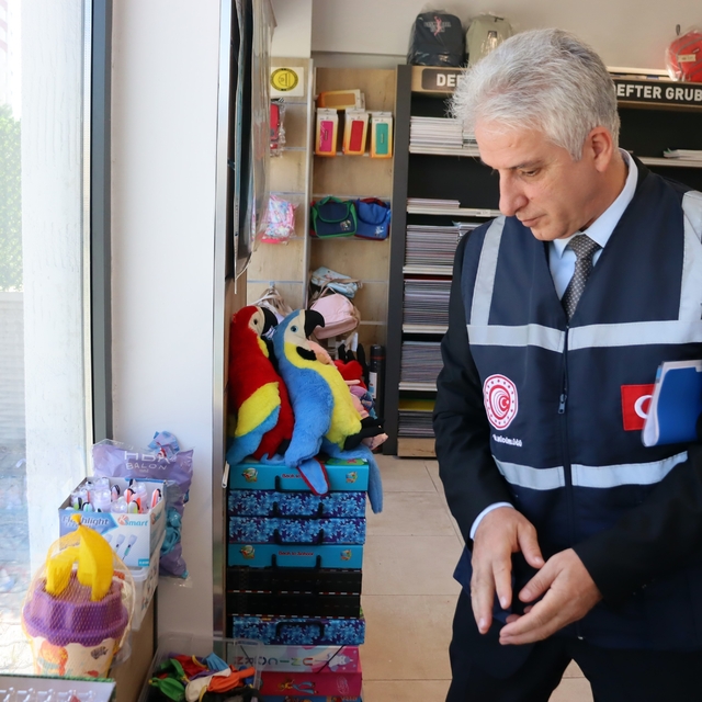 Kayseri'de kırtasiyelerde denetimler artırıldı