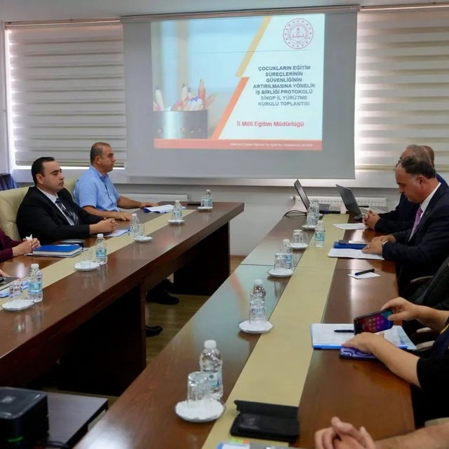 Sinop'ta eğitim güvenliği için kritik toplantı