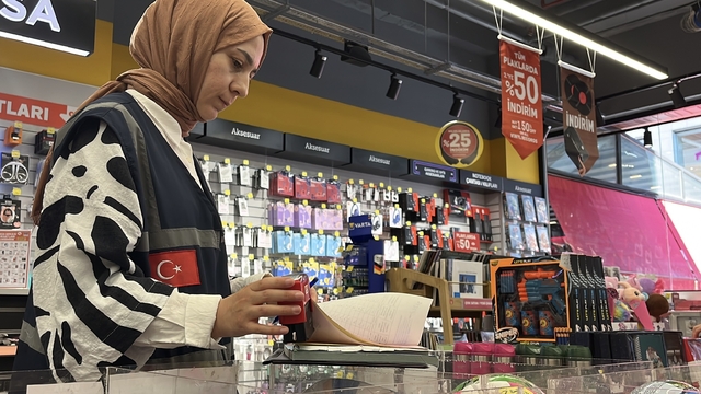 Konya'da okul öncesi kırtasiyelere denetim