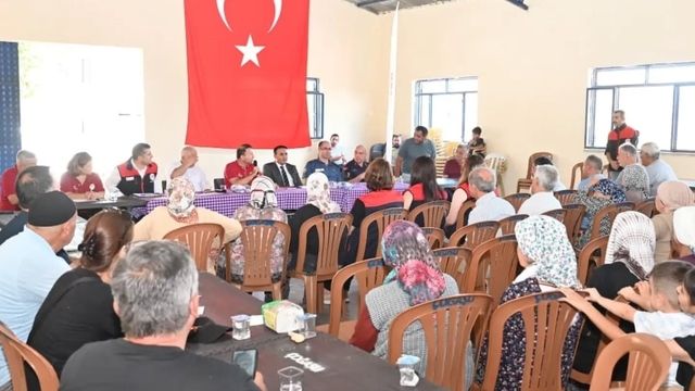 Bekilli'de tarım masası kuruldu, üreticinin talepleri dinlendi