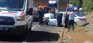 Elazığ'da trafik kazası: 1 yaralı